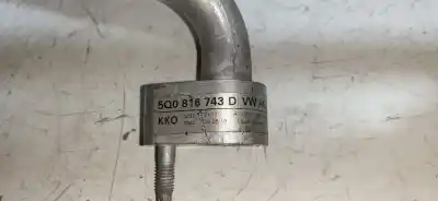 Peça sobressalente para automóvel em segunda mão tubos de ar condicionado por seat leon (5f1) crmb referências oem iam 5q0816743d  5q0816743d - 5q0816743d