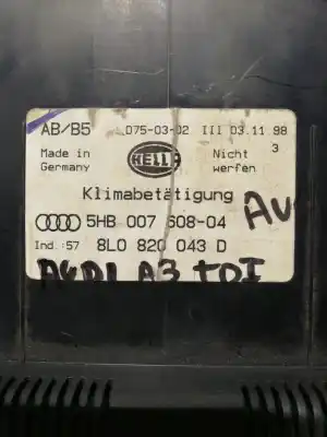 Second-hand car spare part climate control for audi a3 (8l) alh oem iam references 8l0820043d  