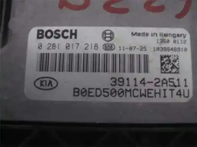 Second-hand car spare part ecu engine control for kia ceed (cd) d4fb oem iam references 281017218  281017218