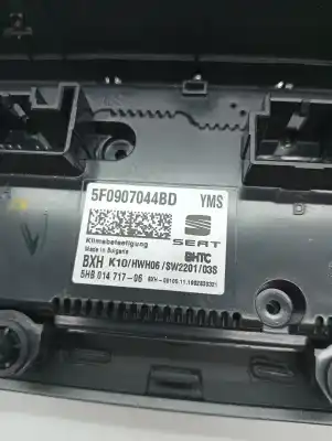 Peça sobressalente para automóvel em segunda mão comando de sofagem (chauffage / ar condicionado)  por seat leon st (5f8) xcellence referências oem iam 5f0907044bd