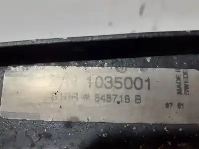 Peça sobressalente para automóvel em segunda mão intercooler por chrysler voyager 2.2 d-moo referências oem iam 1035001  1035001 - 848718b