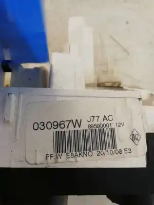 Peça sobressalente para automóvel em segunda mão comando de sofagem (chauffage / ar condicionado)  por renault clio iii k9k768 referências oem iam 030967w  69590001 - 030967w