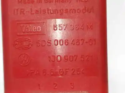 Peça sobressalente para automóvel em segunda mão resistência sofagem chauffage por seat leon (1p1) leon (1p1) (2005 - 2012) referências oem iam 1j0907521  657364m - 5ds00646701