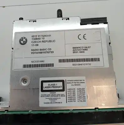 Second-hand car spare part multifunction display for bmw x3 (e83) n47d20a oem iam references 65129175243  