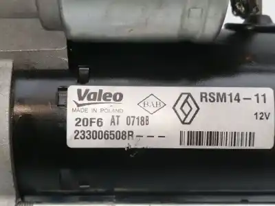 Peça sobressalente para automóvel em segunda mão motor de arranque por dacia duster ambiance 4x2 referências oem iam 233006508r  