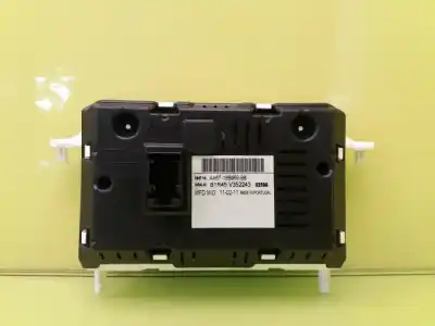 Second-hand car spare part multifunction display for ford fiesta (ce1) 1.5 tdci 86 cv oem iam references aa6t18b955bb  