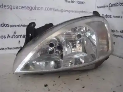 Second-hand car spare part Left Headlight for OPEL CORSA C Y17DTL OEM IAM references 87933  
