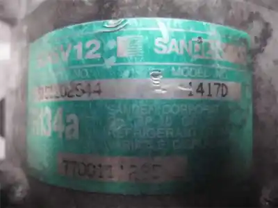 Автозапчастина б/у компресор кондиционера для renault clio ii fase i (b/cbo) f8q630 посилання на oem iam 1417d  