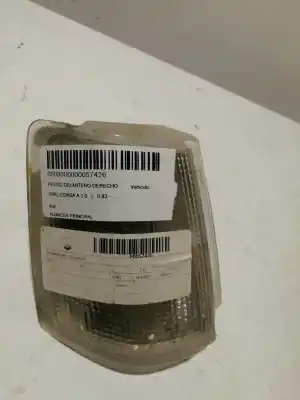 Peça sobressalente para automóvel em segunda mão Farolim Dianteiro Direito por OPEL CORSA A 10S Referências OEM IAM   