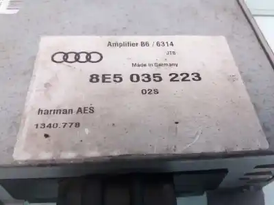 Pezzo di ricambio per auto di seconda mano modulo elettronico per audi a4 berlina (8e) blb riferimenti oem iam 8e5035223  