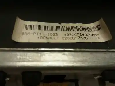 Peça sobressalente para automóvel em segunda mão airbag dianteiro esquerdo por renault clio iii k4j780 referências oem iam 8200677496  370c72400059