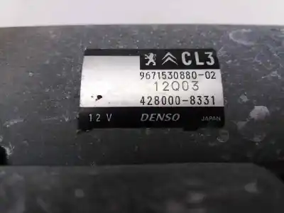 Second-hand car spare part starter motor for citroen c1 * oem iam references 967153088002  9671530880 - 12q038331
