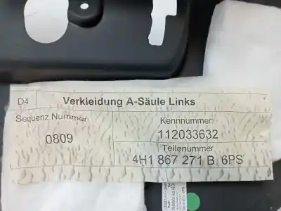 Pezzo di ricambio per auto di seconda mano plastica per audi a8 (4n2/4n8) * riferimenti oem iam 4h1867271b6ps  