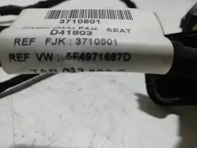 Автозапчасти б/у дверь задняя правая за seat leon (5f1) crmb ссылки oem iam 5f4971687d  5f4971687d - 5f4971687d