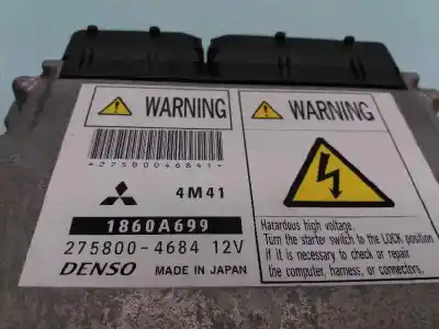 Автозапчасти б/у блок управления двигателем за mitsubishi montero (v60/v70) 4m41 ссылки oem iam 1860a699  