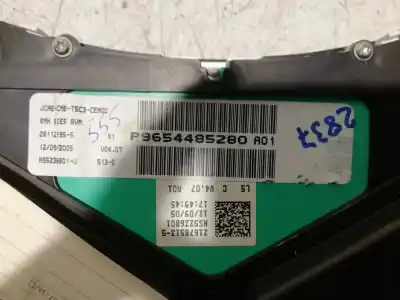 Автозапчастина б/у панель інструментів для peugeot 307 break / sw (s1) 307 break / sw (s1) (2002 - 2005) посилання на oem iam p9654485280  