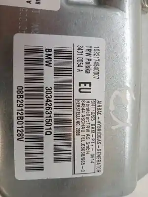 Second-hand car spare part left side airbag for bmw x3 (e83) n47d20a oem iam references 30342631501q