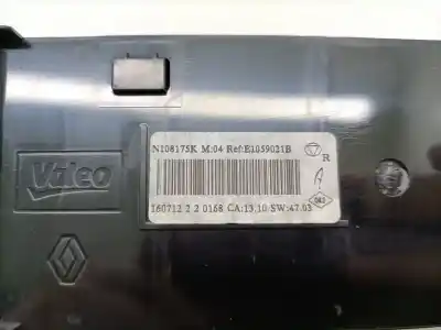 Second-hand car spare part climate control for renault fluence 1.5 dci diesel fap 90 cv / 66 kw oem iam references t1001909k  