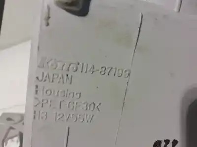 Peça sobressalente para automóvel em segunda mão farol / projetor de nevoeiro esquerdo por mitsubishi galant vii sedán (e5_a, e7_a, e8_a) 2.0 glstd (e57a) referências oem iam 114-87199l  114-87199l - 114-87199l