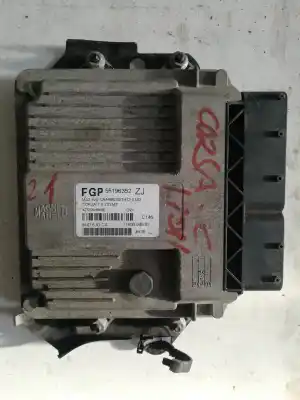 Second-hand car spare part ecu engine control for opel corsa c corsa c oem iam references 55196352zj