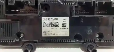 Peça sobressalente para automóvel em segunda mão comando de sofagem (chauffage / ar condicionado)  por seat leon (5f1) czea referências oem iam 5f0907044h  5f0907044h
