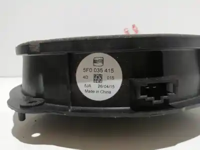 Second-hand car spare part speaker for seat leon (5f1) czea oem iam references 5f0035415  5f0035415