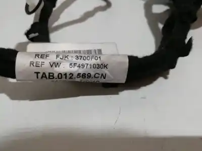 Second-hand car spare part fuse box unit for seat leon (5f1) czea oem iam references 5f4971030k  5f4971030k - 3700f01