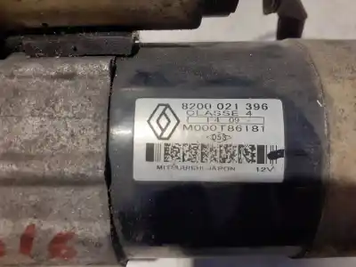 Peça sobressalente para automóvel em segunda mão motor de arranque por renault modus k4j770 referências oem iam 8200021396  8200021396 - m000t86181