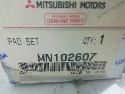 Автозапчасти б/у тормозные колодки за mitsubishi galant vii sedán (e5_a, e7_a, e8_a) 2.0 glstd (e57a) ссылки oem iam mn102607  mn102607 - mn102607