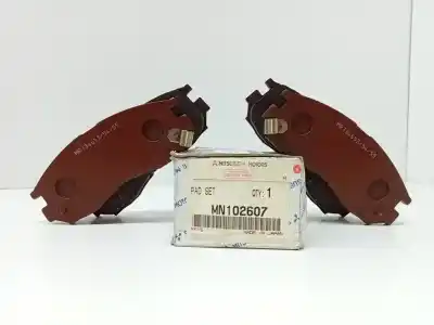 Автозапчасти б/у тормозные колодки за mitsubishi galant vii sedán (e5_a, e7_a, e8_a) 2.0 glstd (e57a) ссылки oem iam mn102607, mr334653, mr334654, mr334655