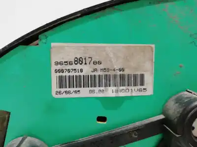 Peça sobressalente para automóvel em segunda mão quadrante por peugeot partner (s2) rhy referências oem iam 9656801780  9656801780 - 000707510