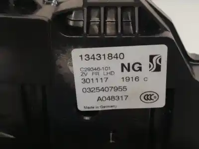 Second-hand car spare part front right door lock for opel corsa e x15 1.4 66kw oem iam references 13431840  0325407955