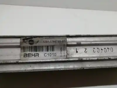 Peça sobressalente para automóvel em segunda mão intercooler por bmw mini (r50,r53) 1nd referências oem iam 17517788755  17517788755-07