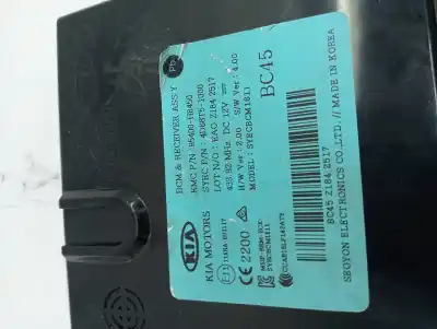Peça sobressalente para automóvel em segunda mão módulo eletrônico por kia rio iii 1.2 cvvt 84 cv referências oem iam 95400h8450  eaoz1842517