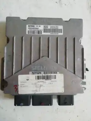 Pezzo di ricambio per auto di seconda mano Centralina Motore per PEUGEOT 307 BREAK / SW (S1) 307 BREAK / SW (S1) (2002 - 2005) Riferimenti OEM IAM 9646449280  