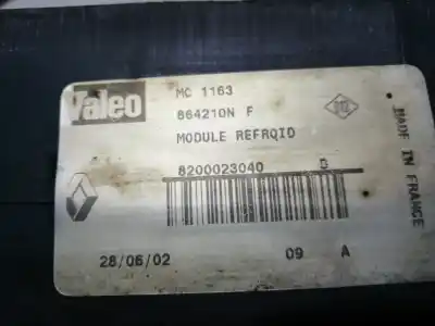 Peça sobressalente para automóvel em segunda mão termoventilador elétrico por citroen ax 1.4 g -k1g referências oem iam 8200023040  8200023040 - 864210n