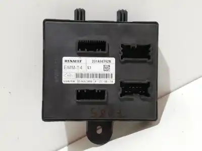 Pezzo di ricambio per auto di seconda mano modulo elettronico per renault clio iv k9k608 riferimenti oem iam 231a04792r