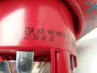 Second-hand car spare part left tailgate light for volkswagen passat variant (3c5) bkp oem iam references 3c5945093e  