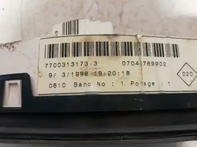 Peça sobressalente para automóvel em segunda mão quadrante por renault kangoo furgón grand confort referências oem iam 7700313173  7700313173