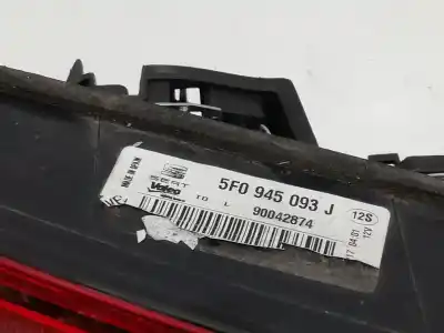 Second-hand car spare part interior left tailgate light for seat leon (5f1) czea oem iam references 5f0945093j  5f0945093j - 90042874