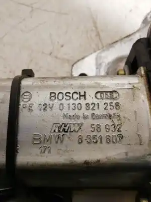 Second-hand car spare part passenger side right window regulator for bmw 5 (e34) 524 td oem iam references 513219440709  8351807 - 513219440709