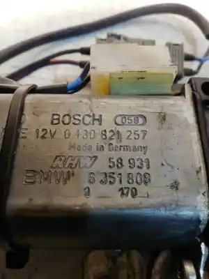 Second-hand car spare part driver left window regulator for bmw 5 (e34) 524 td oem iam references 513219440699  8351808 - 513219440699