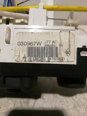 Peça sobressalente para automóvel em segunda mão comando de sofagem (chauffage / ar condicionado)  por renault clio iii k9k768 referências oem iam 030967w  69590001 - 030967w