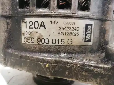 Second-hand car spare part alternator for audi a6 c5 (4b2) 1.8 t oem iam references 059903015g  059903015g