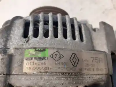 Автозапчастина б/у генератор для renault clio ii fase ii b/cb0 d7f710 посилання на oem iam 7700876198  