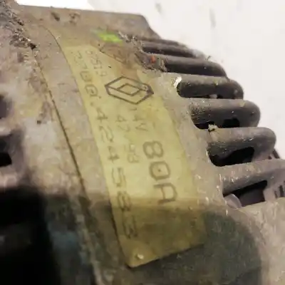 Автозапчастина б/у генератор для renault megane i scenic (ja0) k7m702 посилання на oem iam 7700424583  