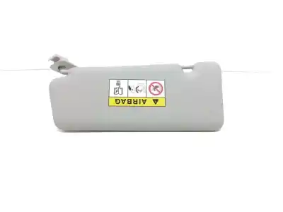 Second-hand car spare part right sunshade for renault fluence 1.5 dci diesel fap 90 cv / 66 kw oem iam references 964005130r  