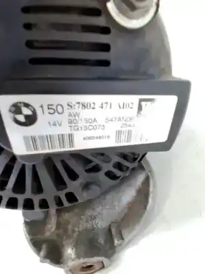 Peça sobressalente para automóvel em segunda mão alternador por bmw 3 touring (e91) 325 d referências oem iam 7802471a102  12317802471
