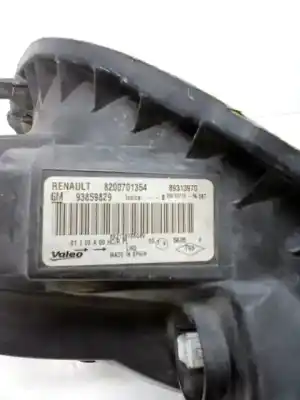 Second-hand car spare part left headlight for renault trafic combi (ab 4.01) g9u b7-d oem iam references 93859829  8200701354