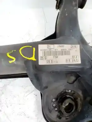 Peça sobressalente para automóvel em segunda mão charrió / suporte de eixo de trás por ford focus ii latvala 1.8 tdci 115 cv referências oem iam 2540216